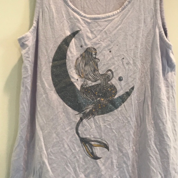 ART CLASS MERMAID CRESCENT MOON TOP - Picture 2 of 3